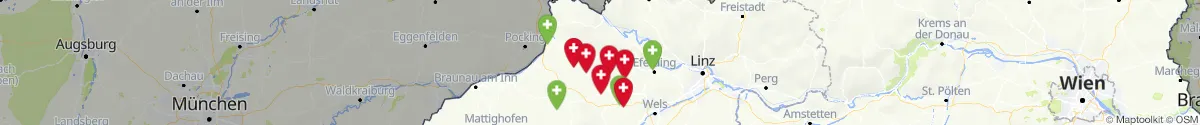 Map view for Pharmacies emergency services nearby Sankt Willibald (Schärding, Oberösterreich)